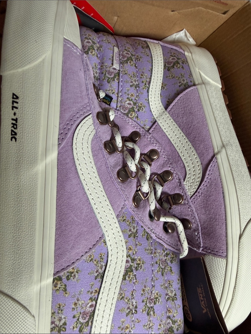NEW Vans SK8-Hi Dr Mte-2 Vintage Floral Lupine Men 8 Women 9.5 NIB - Picture 12 of 13